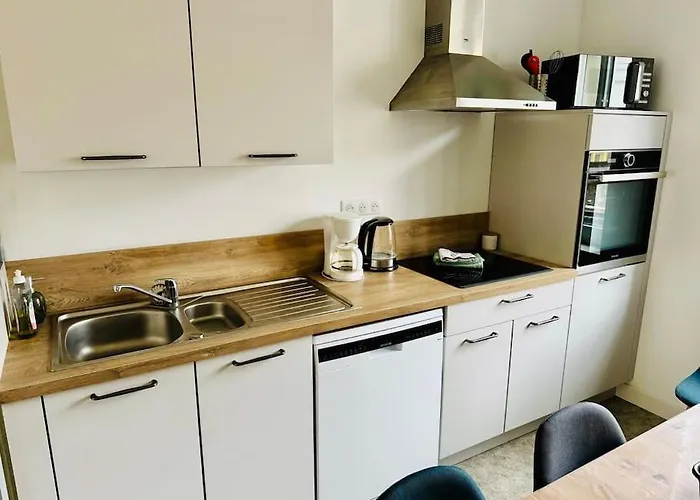 Au Plagiste, 8 Pers, Proche Mer, Garage דירה *